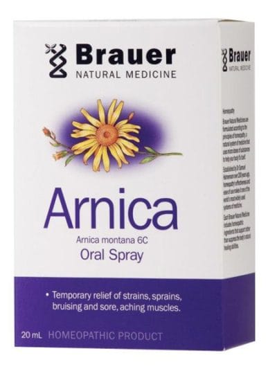 Fitness Mania - Brauer Arnica Oral Spray - Bruising and Soreness Relief - 20ml