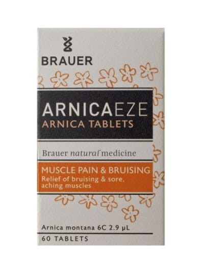 Fitness Mania - Brauer Arnicaeze 6C - Bruising and Soreness Relief - 60 Tablets