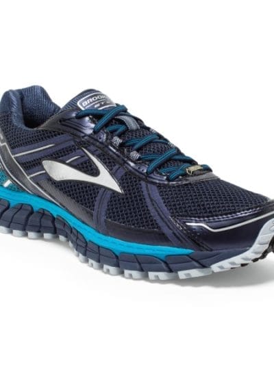 Fitness Mania - Brooks Adrenaline ASR 12 GTX - Mens Trail Running Shoes - Peacoat/Atomic Blue/Black