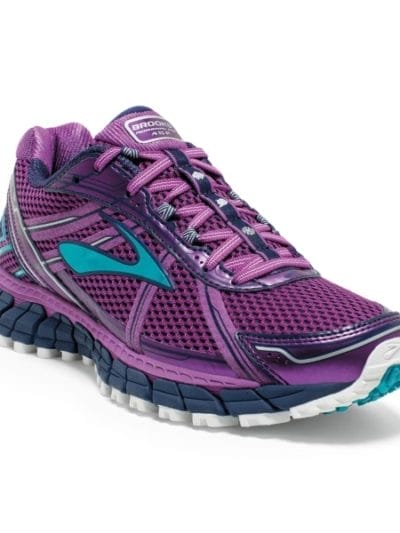 Fitness Mania - Brooks Adrenaline ASR 12 - Womens Trail Running Shoes - Purple/Blue Bird/Blue Print
