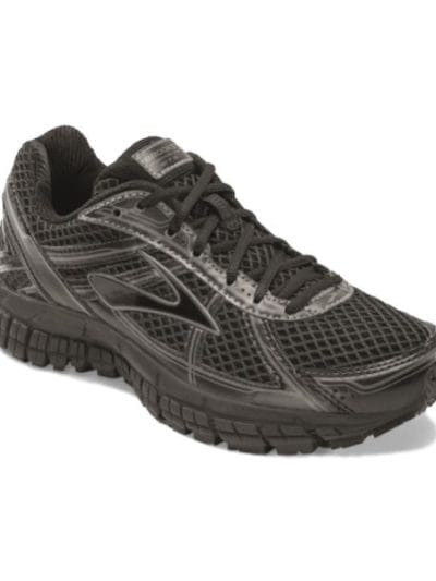 Fitness Mania - Brooks Adrenaline GTS 15 - Kids Boys Running Shoes - Black/Anthracite