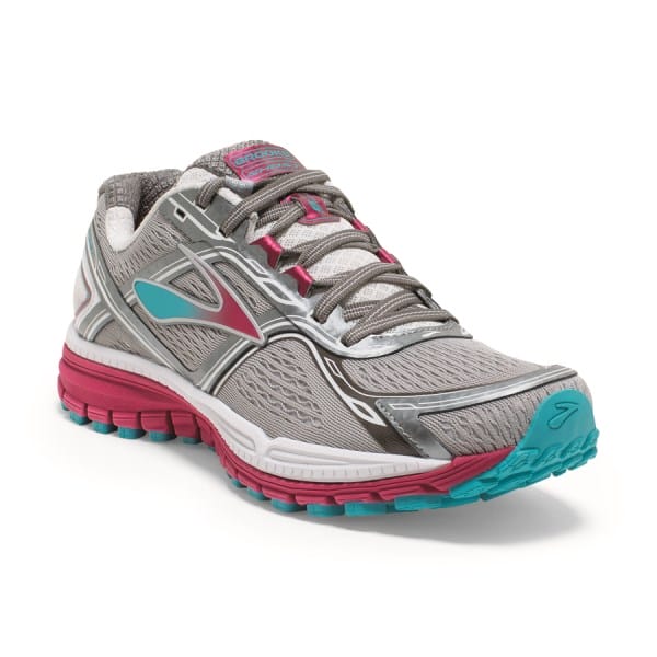 Fitness Mania - Brooks Ghost 8 - Womens Running Shoes - Charcoal/Rose/Blue