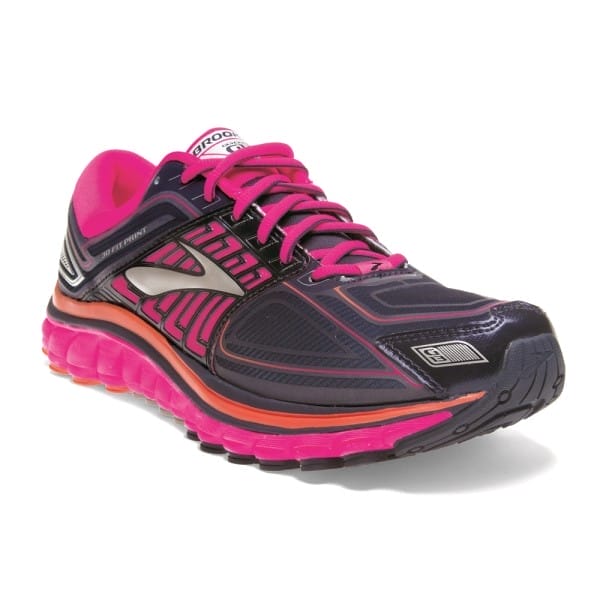 Fitness Mania - Brooks Glycerin 13 - Womens Running Shoes - Peacoat/Pink Glo/Coral
