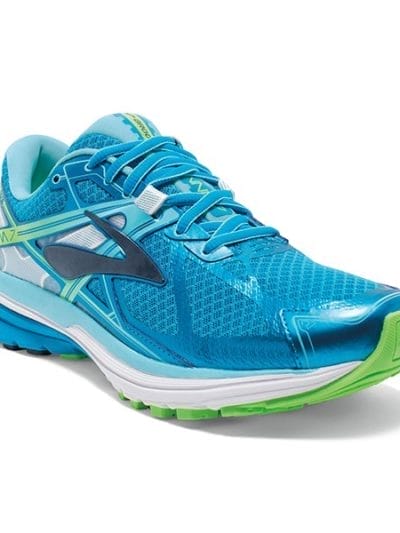 Fitness Mania - Brooks Ravenna 7 - Womens Running Shoes - Hawaiian Ocean/Peacoat/Green