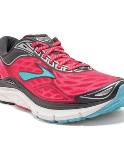 Fitness Mania - Brooks Transcend 3 - Womens Running Shoes - Diva Pink/Blue Fish
