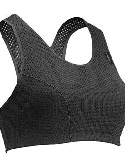 Fitness Mania - CW-X Ventilator Mesh Sports Bra - Black