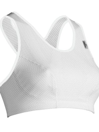 Fitness Mania - CW-X Ventilator Mesh Sports Bra - White