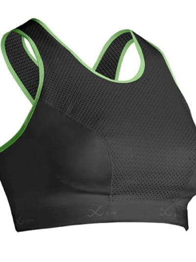 Fitness Mania - CW-X Xtra Support Sports Bra II - Black/Lime