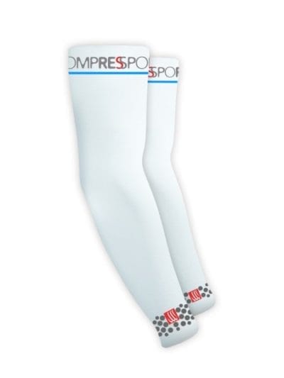 Fitness Mania - Compressport Compression Arm Warmers - White