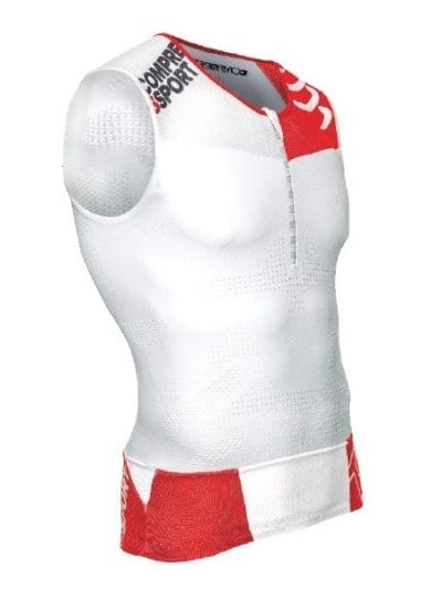 Fitness Mania - Compressport Compression Unisex Tri Tank - White