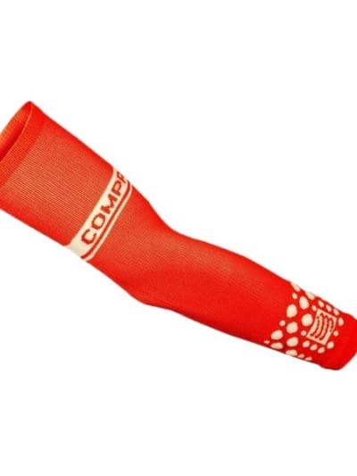 Fitness Mania - Compressport FLUO Compression Arm Sleeves - Orange