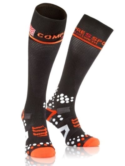 Fitness Mania - Compressport Full Compression Socks - Black