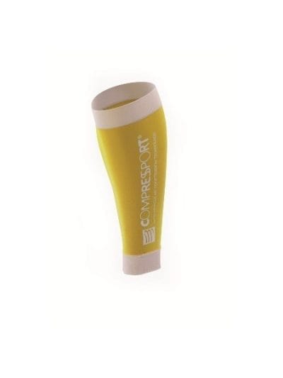 Fitness Mania - Compressport R2 Compression Calf Sleeves - Yellow