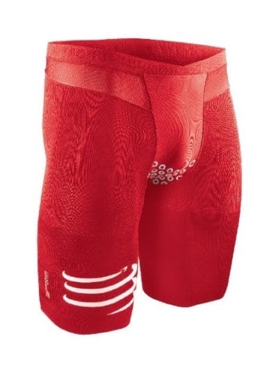 Fitness Mania - Compressport TR3 Compression Unisex Tri Shorts - Red