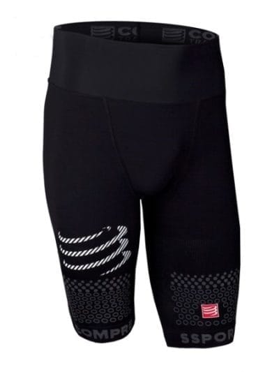 Fitness Mania - Compressport Trail Running Compression Shorts - Black