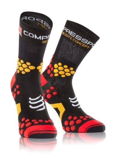 Fitness Mania - Compressport Trail Running Socks - Black