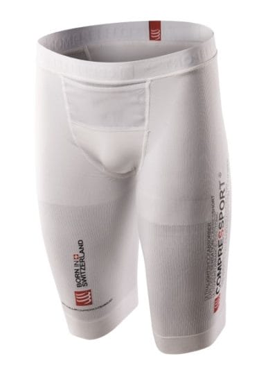 Fitness Mania - Compressport Tri Compression Shorts - White