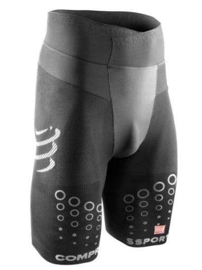 Fitness Mania - Compressport V2 Trail Running Compression Shorts - Black