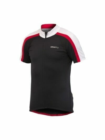 Fitness Mania - Craft Active Bike Mens Cycling Jersey - Black/White/Red