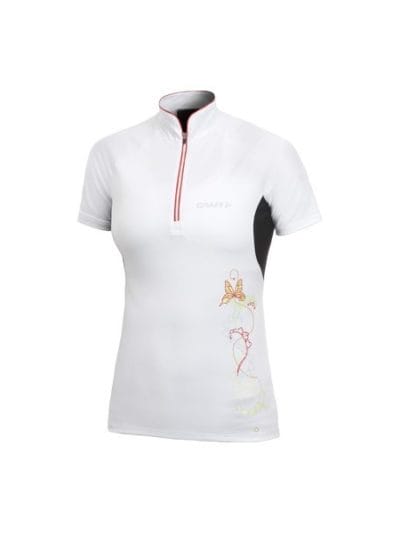 Fitness Mania - Craft Active Bike Womens Cycling Jersey - White