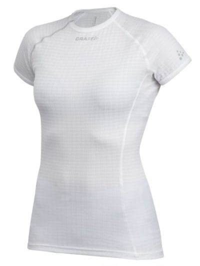 Fitness Mania - Craft Active Extreme Womens Short Sleeve Baselayer Top - White