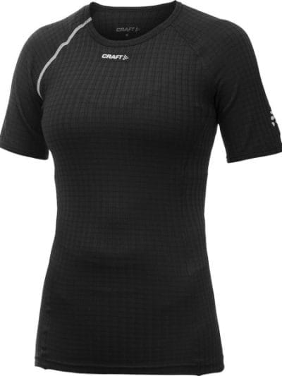 Fitness Mania - Craft Active Extreme Womens Short Sleeve Running Top - Black/Platinum