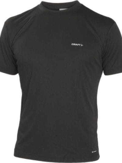 Fitness Mania - Craft Active Run Mens T-Shirt - Black