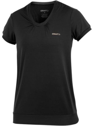 Fitness Mania - Craft Active Run Womens Funk T-Shirt - Black