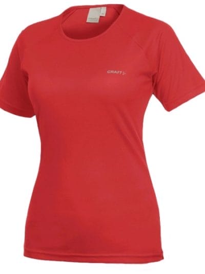 Fitness Mania - Craft Active Run Womens T-Shirt - Bright Red