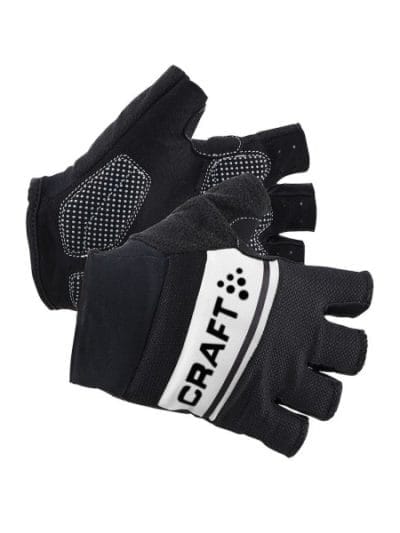 Fitness Mania - Craft Classic Mens Cycling Gloves - Black/White