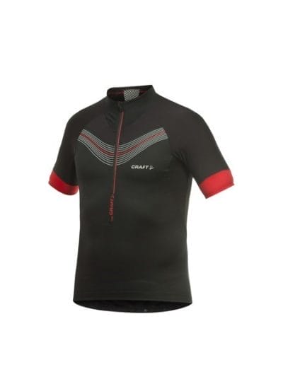 Fitness Mania - Craft Elite Bike Mens Cycling Jersey - Black/Red