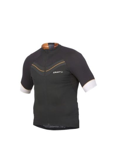 Fitness Mania - Craft Elite Bike Mens Cycling Jersey - Black/Tiger