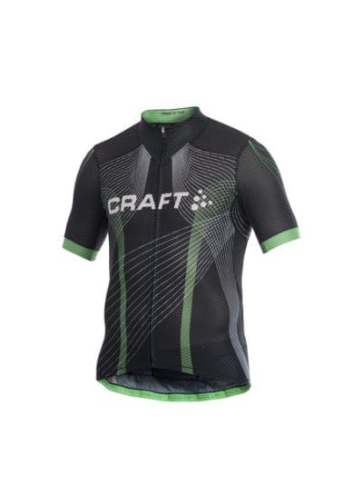 Fitness Mania - Craft Elite Bike Mens Cycling Superlight Jersey - Black/Green