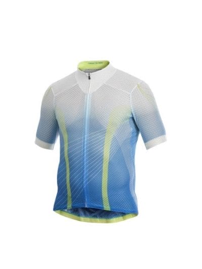 Fitness Mania - Craft Elite Bike Mens Cycling Superlight Jersey - Blue/White/Lime