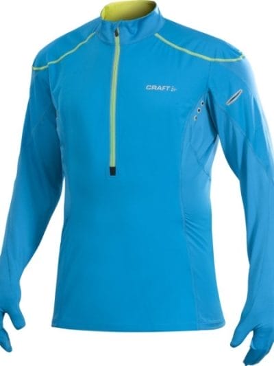 Fitness Mania - Craft Elite Run Mens Wind Jersey - Flame/Scream