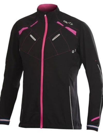 Fitness Mania - Craft Elite Run Womens Jacket - Black/Metro