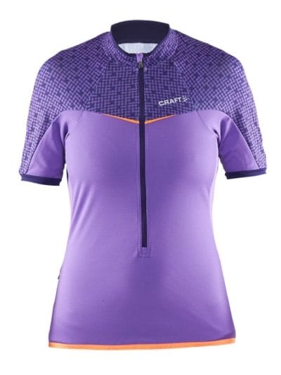 Fitness Mania - Craft Free Womens Cycling Jersey - Lilac/Dynasty/Flourange