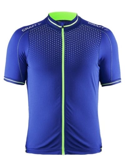 Fitness Mania - Craft Glow Mens Cycling Jersey - Atlantic/Gecko