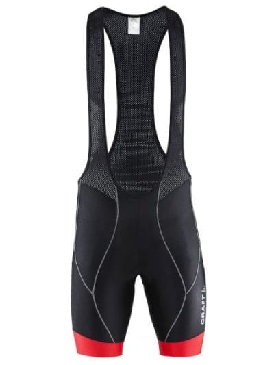 Fitness Mania - Craft Move Mens Cycling Bib Shorts - Black/Red