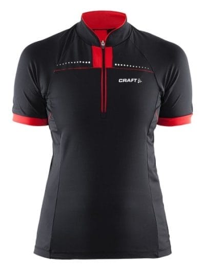 Fitness Mania - Craft Move Womens Cycling Jersey - Black/Red