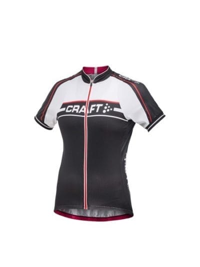 Fitness Mania - Craft Performance Bike Grand Tour Womens Short Sleeve Jersey - Black/Bright Red