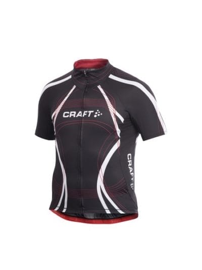 Fitness Mania - Craft Performance Bike Mens Cycling Tour Jersey - Black/White/Red