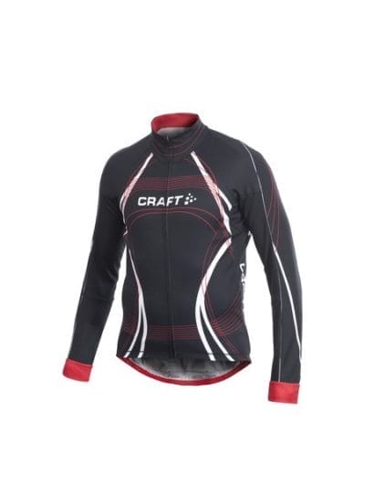 Fitness Mania - Craft Performance Bike Mens Cycling Tour Long Sleeve Jersey - Black