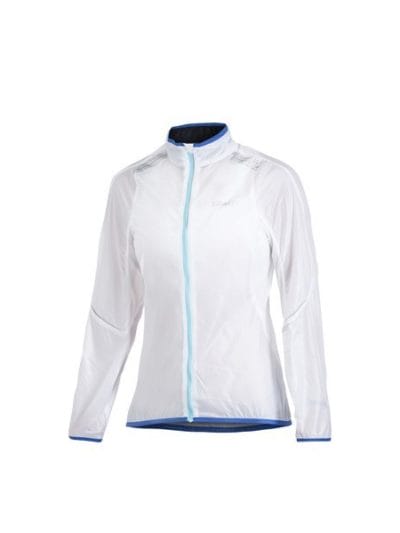 Fitness Mania - Craft Performance Bike Womens Cycling Featherlight Jacket - White/Blue