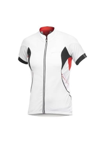 Fitness Mania - Craft Performance Bike Womens Cycling Glow Jersey - White/Black/Red