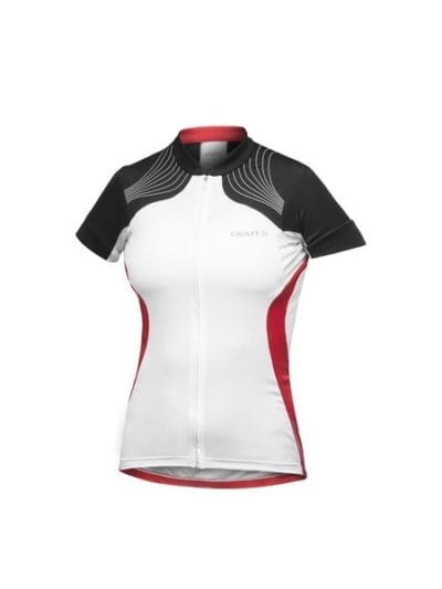 Fitness Mania - Craft Performance Bike Womens Cycling Jersey - White/Black/Red