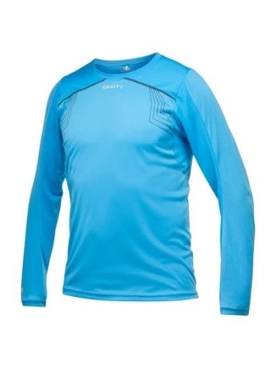 Fitness Mania - Craft Performance Run Mens Long Sleeve T-Shirt - Blue