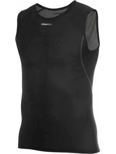 Fitness Mania - Craft Stay Cool Mens Mesh Superlight Sleeveless Top - Black
