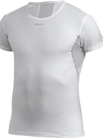Fitness Mania - Craft Stay Cool Mens T-Shirt with Mesh - White