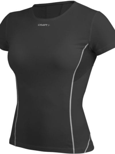 Fitness Mania - Craft Stay Cool Womens T-Shirt with Mesh - Black